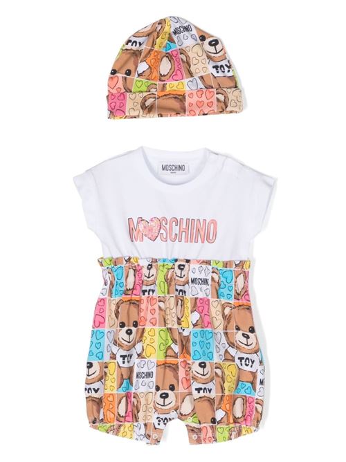 tutina bambina set MOSCHINO BABY | MDY014LBA1010101